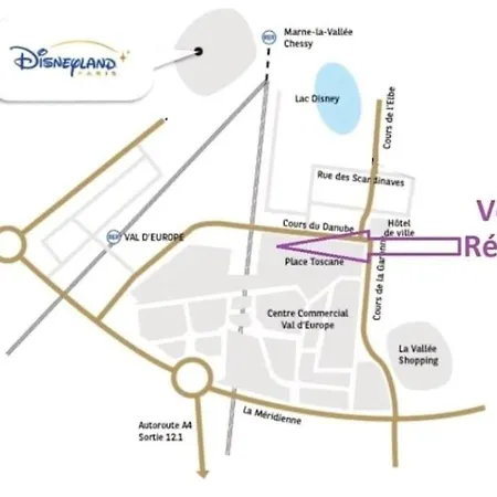 Superbe A 5 Minutes De Bus De Disneyland Apartment